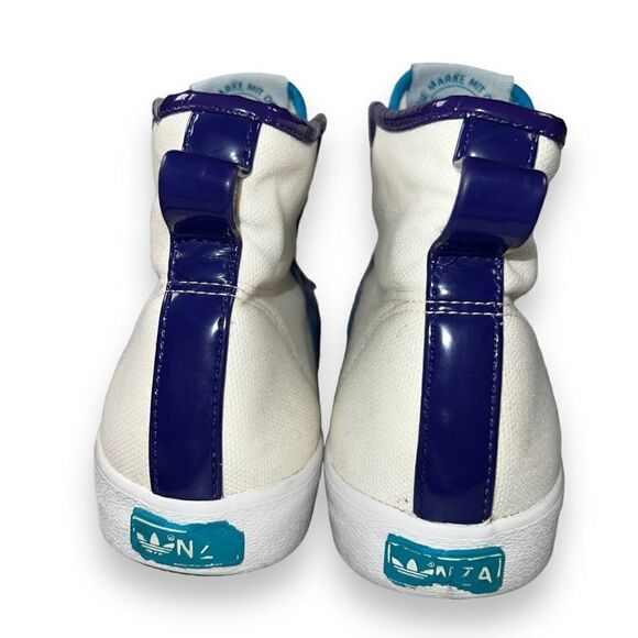 Adidas 2009 NZA Shell Mid Top "NBA Hornets" G05976 RARE Women's 11 - Picture 5 of 11